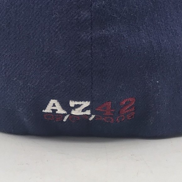 NFL SUPER BOWL XLII 2008 PRE GAME BASEBALL HAT CAP REEBOK Giants Patriots RARE - Picture 5 of 7